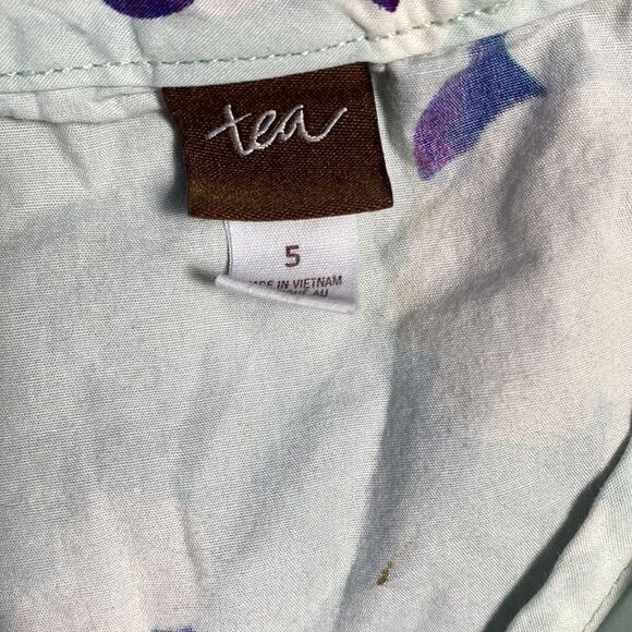 Tea collection mala wrap dress size 5 - Picture 4 of 6